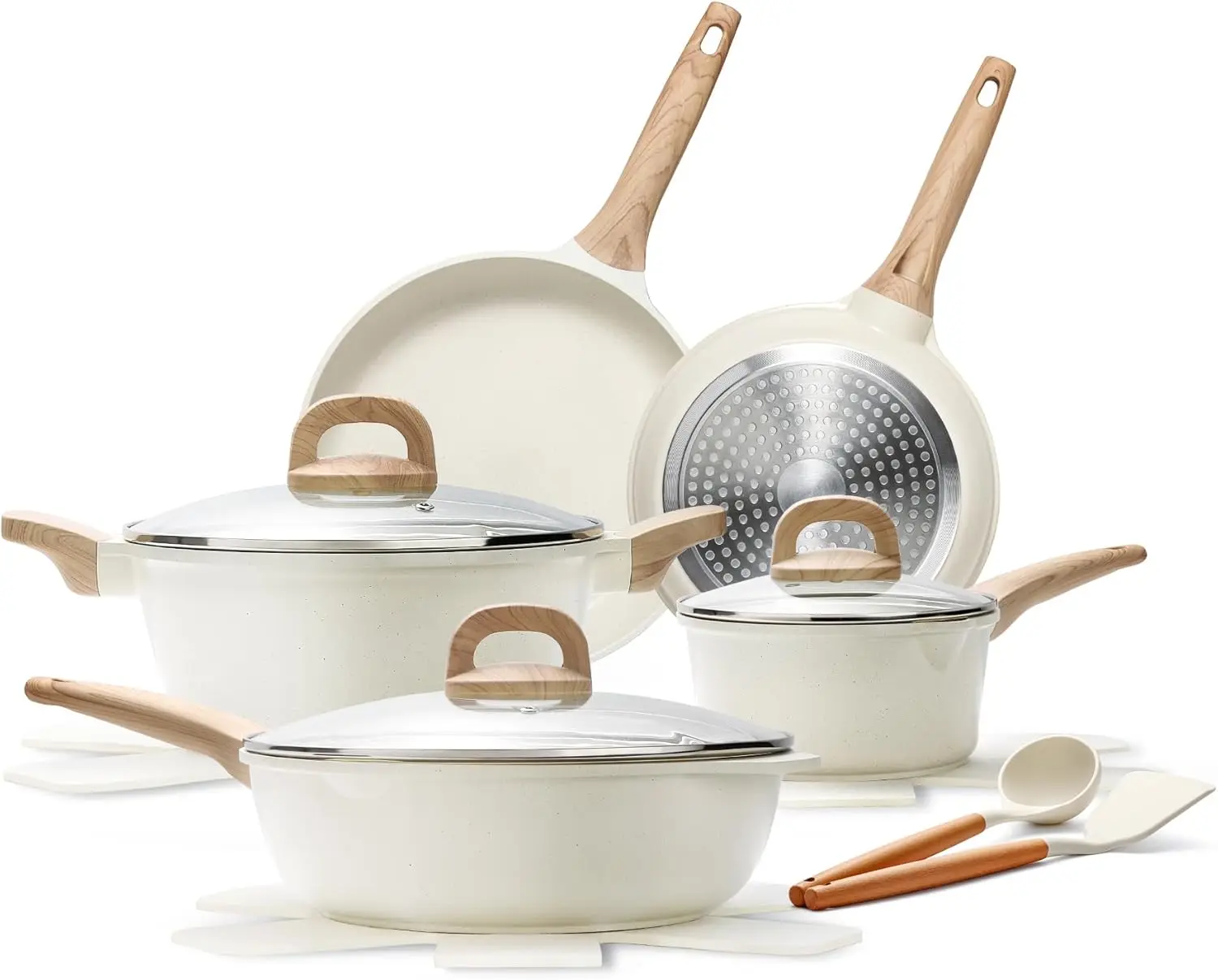 14Pcs Pots and Pans Set Nonstick Cookware Sets Granite Induction Non Stick Cooking Set Frying Pans Saucepans Saute Pan
14Pcs Pots and Pans Set Nonstick Cookware Sets Granite Induction Non Stick Cooking Set Frying Pans Saucepans Saute Pan