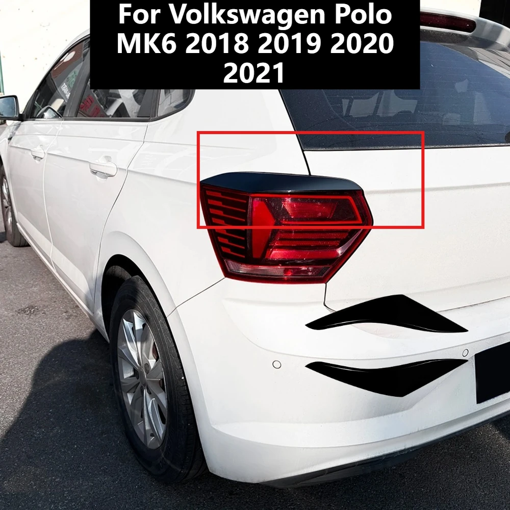 Exterior Taillight Eyebrow Rear Lamp Eyelid Strip Cover Trim For Volkswagen Polo MK6 2018 2019 2020 2021
Exterior Taillight Eyebrow Rear Lamp Eyelid Strip Cover Trim For Volkswagen Polo MK6 2018 2019 2020 2021