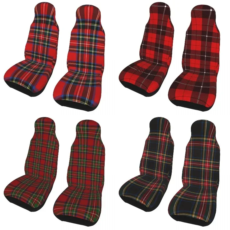 Custom Royal Modern Tartan Universal Car Seat Covers for Cars SUV or Van Checkered Texture Auto Seat Cover Protector 2 Pieces
Custom Royal Modern Tartan Universal Car Seat Covers for Cars SUV or Van Checkered Texture Auto Seat Cover Protector 2 Pieces