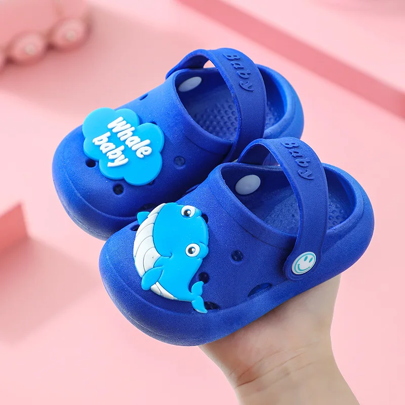 Summer Boys Girls Cool Sandals Cartoon Children Clogs Slippers Hollow-out Breathable Sandals Kids Closed-toe Beach Wading Shoes
Summer Boys Girls Cool Sandals Cartoon Children Clogs Slippers Hollow-out Breathable Sandals Kids Closed-toe Beach Wading Shoes