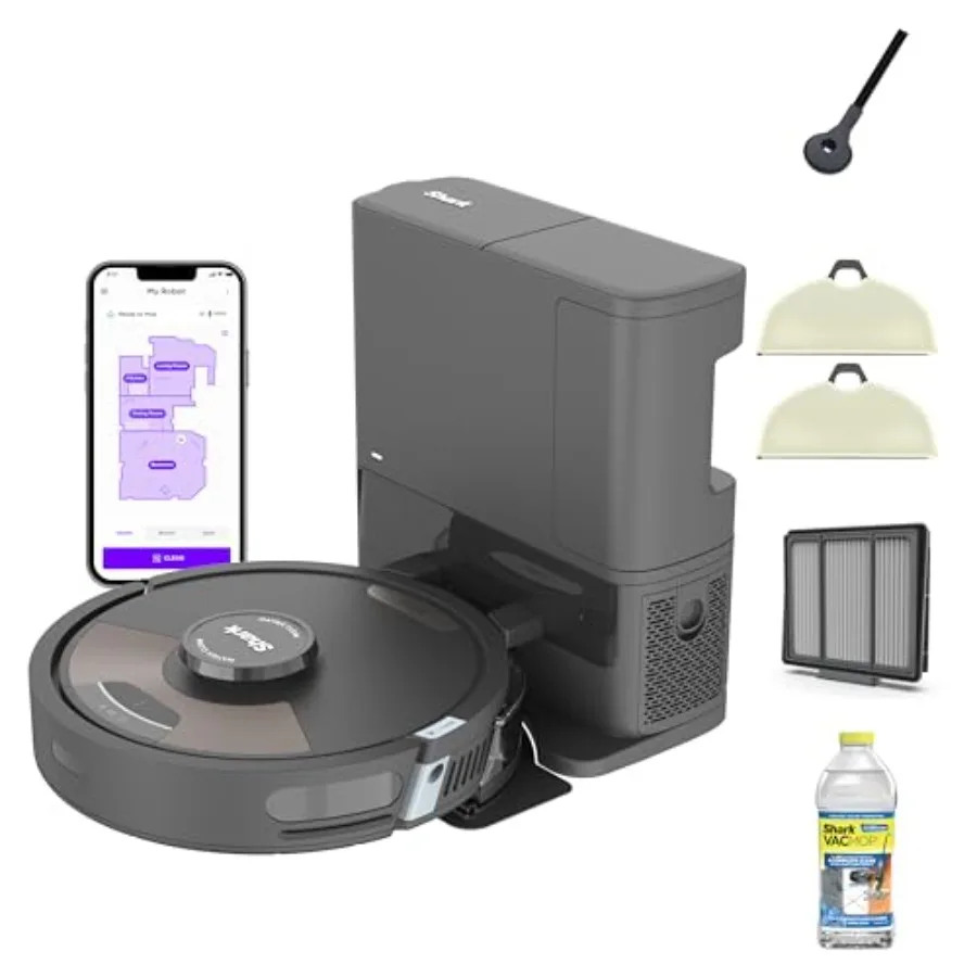 Matrix Plus 2-in-1 Robot Vacuum and Mop for Carpets and Hard Floors Sonic Mopping and Powerful Suction for Pet Hair Self-Empty
Matrix Plus 2-in-1 Robot Vacuum and Mop for Carpets and Hard Floors Sonic Mopping and Powerful Suction for Pet Hair Self-Empty