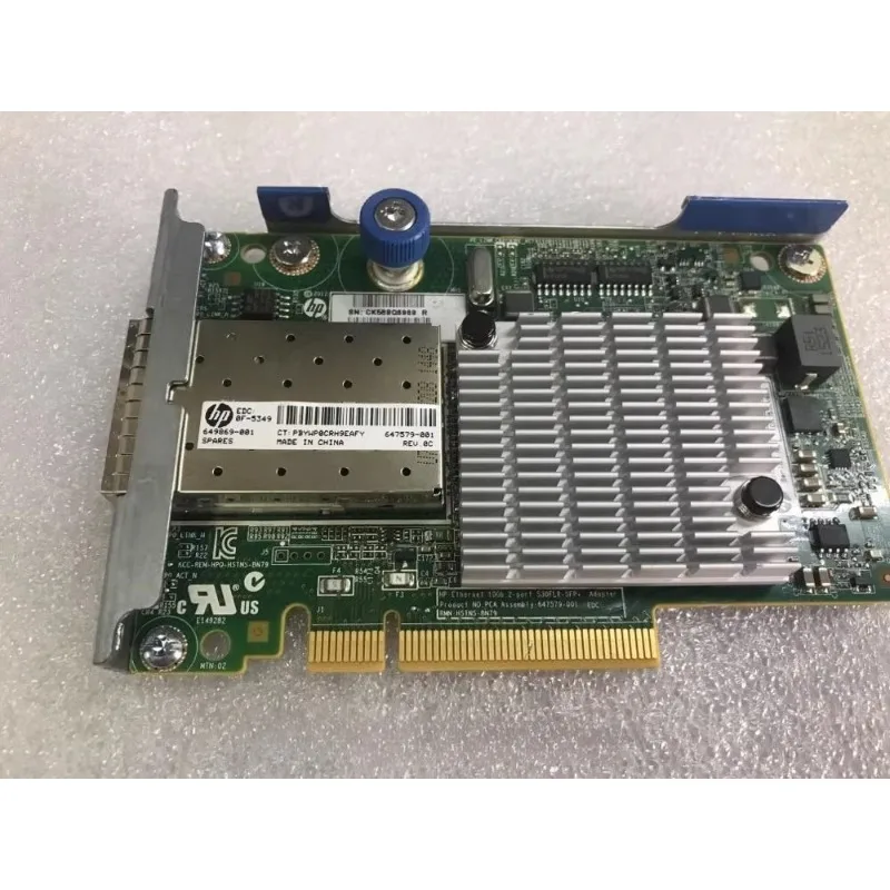 Детали для HP/HP 530FLR 10 ГБ 10-гигабитной сетевой интерфейсной карты 647581-B21 649869-001 647579-001
Детали для HP/HP 530FLR 10 ГБ 10-гигабитной сетевой интерфейсной карты 647581-B21 649869-001 647579-001