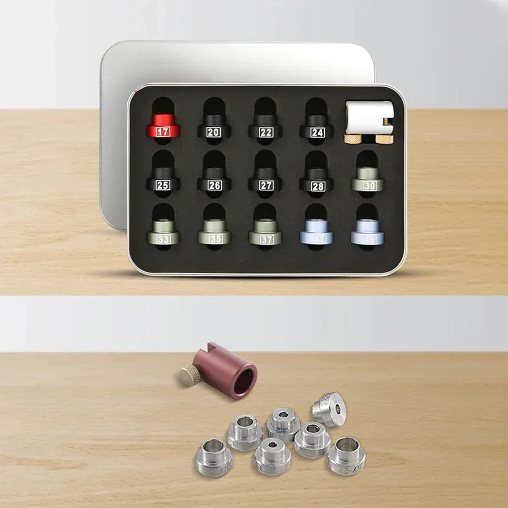 Anodized Aluminum Kit Anodized Aluminum Inserts Dual-Screw Design 14 Interchangeable Inserts 6061 Aluminum Construction
Anodized Aluminum Kit Anodized Aluminum Inserts Dual-Screw Design 14 Interchangeable Inserts 6061 Aluminum Construction