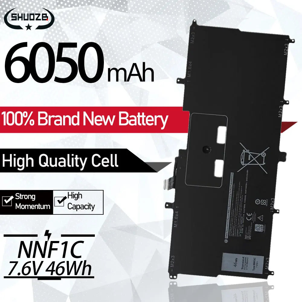 NNF1C Battery For Dell XPS 13 9365 XPS13-9365 D1805TS XPS13-9365 D1605TS N003X9365-D1516FCN NP0V3 P71G00 HMPFH 7.6V 46WH New
NNF1C Battery For Dell XPS 13 9365 XPS13-9365 D1805TS XPS13-9365 D1605TS N003X9365-D1516FCN NP0V3 P71G00 HMPFH 7.6V 46WH New