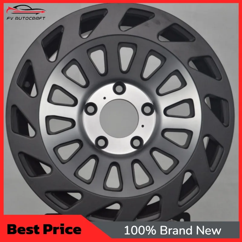 【2026】Factory Direct Supply Matte Black Machined Face Retro Off-Road Alloy Wheels 17 Inch 5x139.7 6x139.7 4x4 Truck Rims
【2026】Factory Direct Supply Matte Black Machined Face Retro Off-Road Alloy Wheels 17 Inch 5x139.7 6x139.7 4x4 Truck Rims