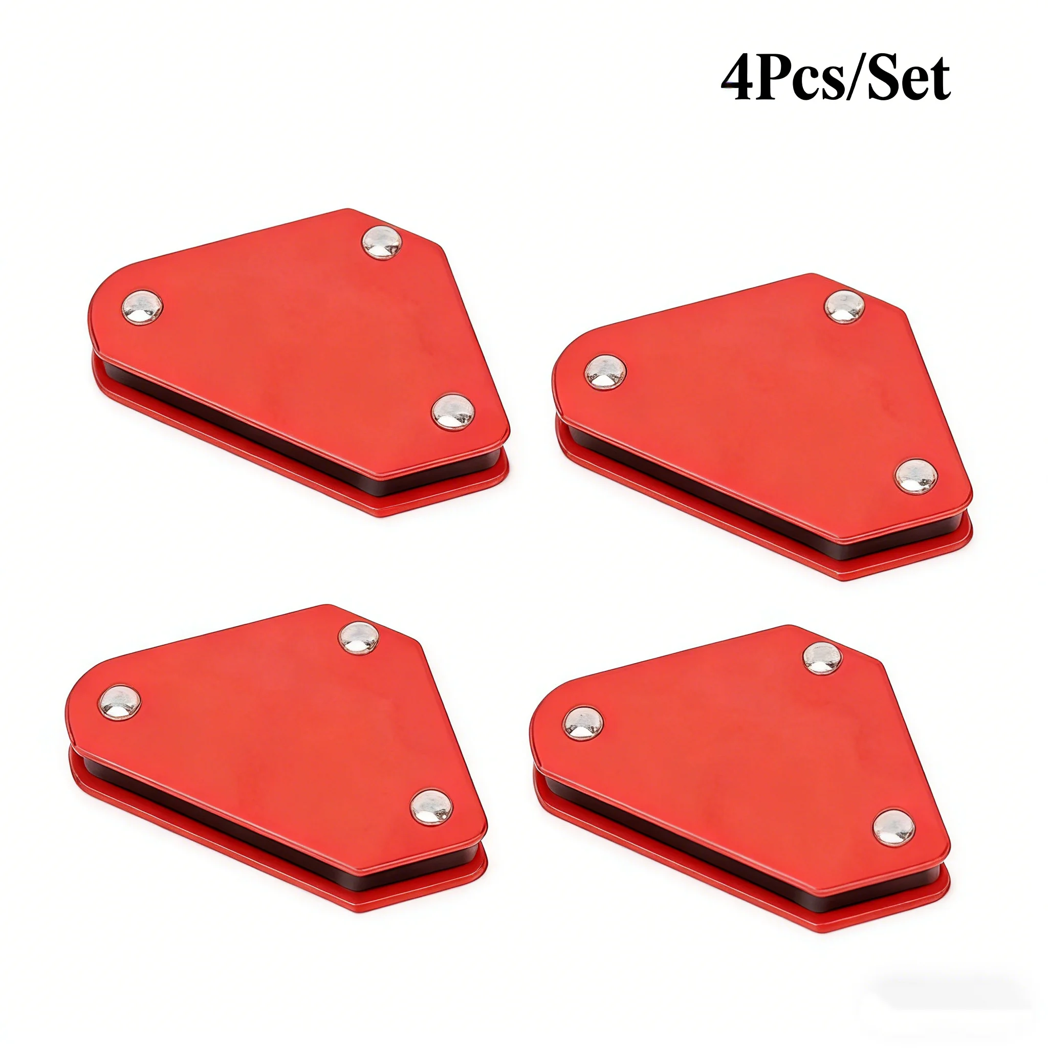 1Set Red Welding Magnet Holder Welding Positioner Multi Degrees Soldering Locator 45/90/135 Degrees 4pcs/Set
1Set Red Welding Magnet Holder Welding Positioner Multi Degrees Soldering Locator 45/90/135 Degrees 4pcs/Set