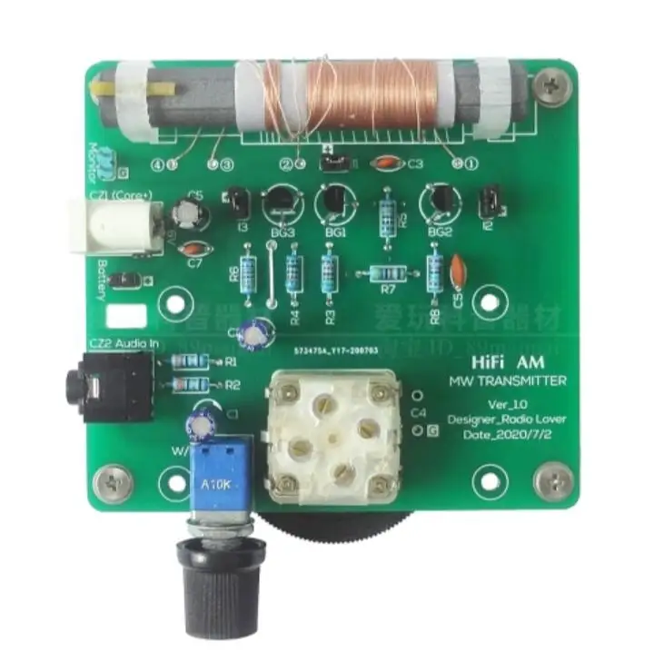 Asssembled AMT-MW207 Ver_1.11 525~1605kHz MW Medium Wave Transmitter AM Radio Transmitter
Asssembled AMT-MW207 Ver_1.11 525~1605kHz MW Medium Wave Transmitter AM Radio Transmitter