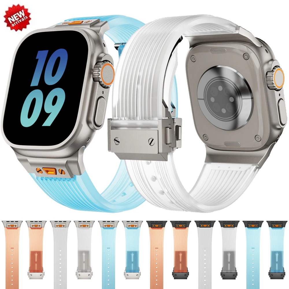 Ремешок силиконовый спортивный для Apple Watch, люксовый ультра-браслет для IWatch Series 9 8 7 6 5 4 Se Ultra 2, 49 мм 45 мм 44 мм 42 мм
Ремешок силиконовый спортивный для Apple Watch, люксовый ультра-браслет для IWatch Series 9 8 7 6 5 4 Se Ultra 2, 49 мм 45 мм 44 мм 42 мм