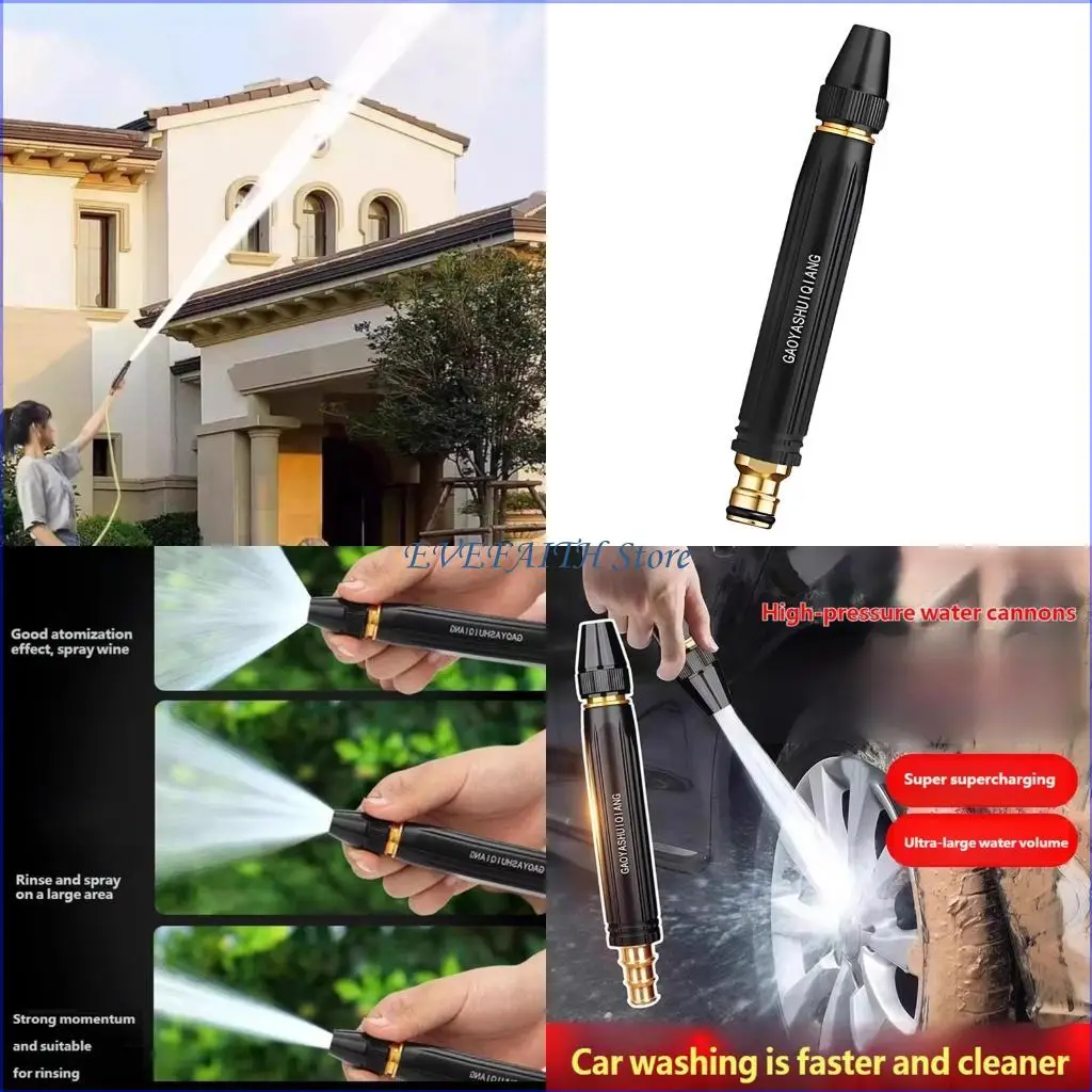 124B Watering Pipe Car Wash Nozzle Portable High Pressure Water Sprayer Gardening Tool For Vehicle Cleaning Enduring
124B Watering Pipe Car Wash Nozzle Portable High Pressure Water Sprayer Gardening Tool For Vehicle Cleaning Enduring