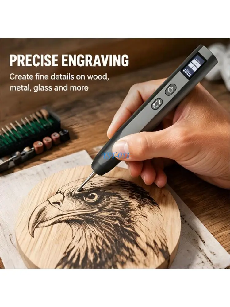 E15A Metal Body Engraving Pen for DIY Project Lines and Model Work
E15A Metal Body Engraving Pen for DIY Project Lines and Model Work