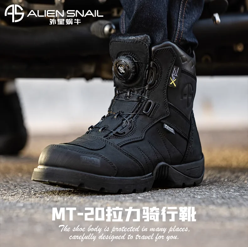 AlienSnail MT20 ботинки для верховой езды, мотоциклетная ветрозащитная водонепроницаемая обувь для локомотива, мужская гоночная внедорожная мотоциклетная дорожная раллийная теплая обувь
AlienSnail MT20 ботинки для верховой езды, мотоциклетная ветрозащитная водонепроницаемая обувь для локомотива, мужская гоночная внедорожная мотоциклетная дорожная раллийная теплая обувь