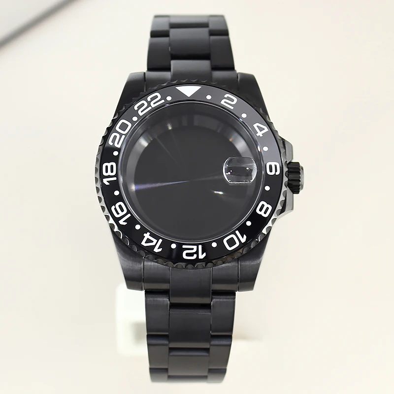 40mm NH35 Black Diver Watch Case bands Waterproof For NH35 NH36 NH34 NH38 NH70 Miyota 8215 Eta 2824 Watch Accessories GMT-MASTER
40mm NH35 Black Diver Watch Case bands Waterproof For NH35 NH36 NH34 NH38 NH70 Miyota 8215 Eta 2824 Watch Accessories GMT-MASTER