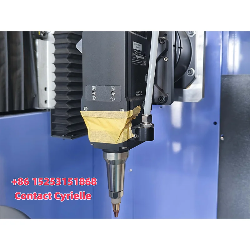 Automatic Loading System Laser Pipe Cutting Machine 3 Chuck Fiber Laser Tube Cutting Machine 6000W 6M 8M 12M
Automatic Loading System Laser Pipe Cutting Machine 3 Chuck Fiber Laser Tube Cutting Machine 6000W 6M 8M 12M