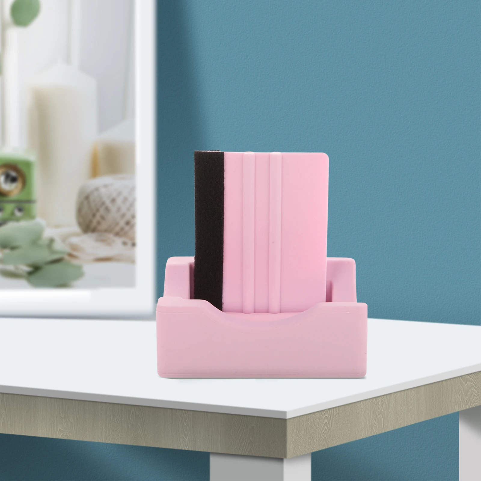 Glass Cup Holder Desk Cradle Squeegee Silicone Tumbler Pink Reusable Compact Stand Craft Decal Scraper Two Angle Design
Glass Cup Holder Desk Cradle Squeegee Silicone Tumbler Pink Reusable Compact Stand Craft Decal Scraper Two Angle Design