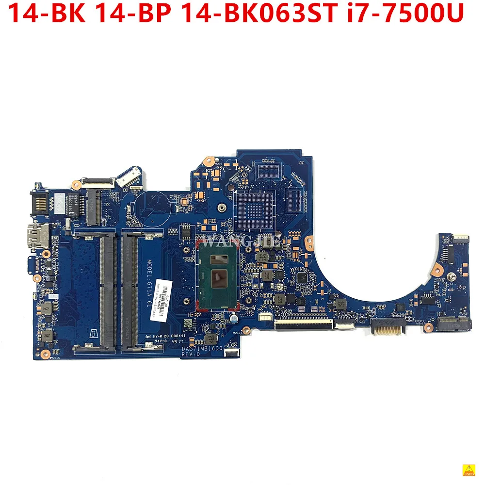 G71A-6L DAG71MB16D0 для материнской платы ноутбука HP PAVILION 14-BK 14-BP 14-BK063ST 927264 -601 927264 -001 i7-7500U 100% работает
G71A-6L DAG71MB16D0 для материнской платы ноутбука HP PAVILION 14-BK 14-BP 14-BK063ST 927264 -601 927264 -001 i7-7500U 100% работает