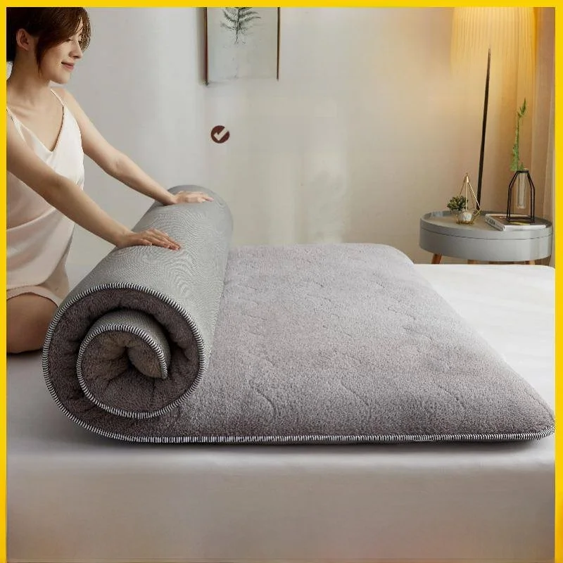 Thickened Lamb Velvet Mattress Tatami Pad Winter Warm Home Use Double Soft Pad Dormitory Single Lamb Velvet Mattress
Thickened Lamb Velvet Mattress Tatami Pad Winter Warm Home Use Double Soft Pad Dormitory Single Lamb Velvet Mattress