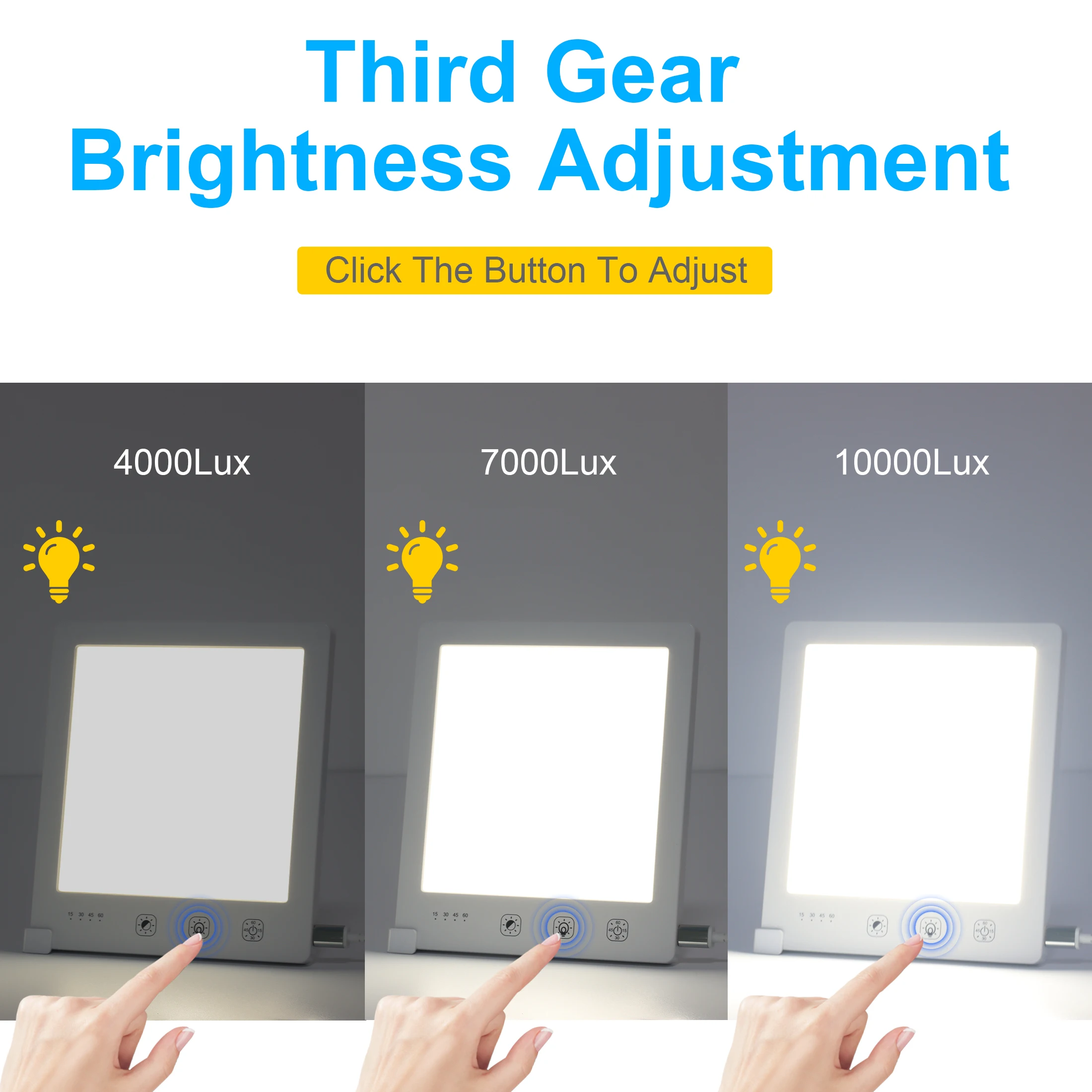 Ultra-Thin Adjustable Stand Relax Lamp 10000Lux Touch Control with 3 Color Temperatures And Infinite Brightness Levels for Home/
Ultra-Thin Adjustable Stand Relax Lamp 10000Lux Touch Control with 3 Color Temperatures And Infinite Brightness Levels for Home/