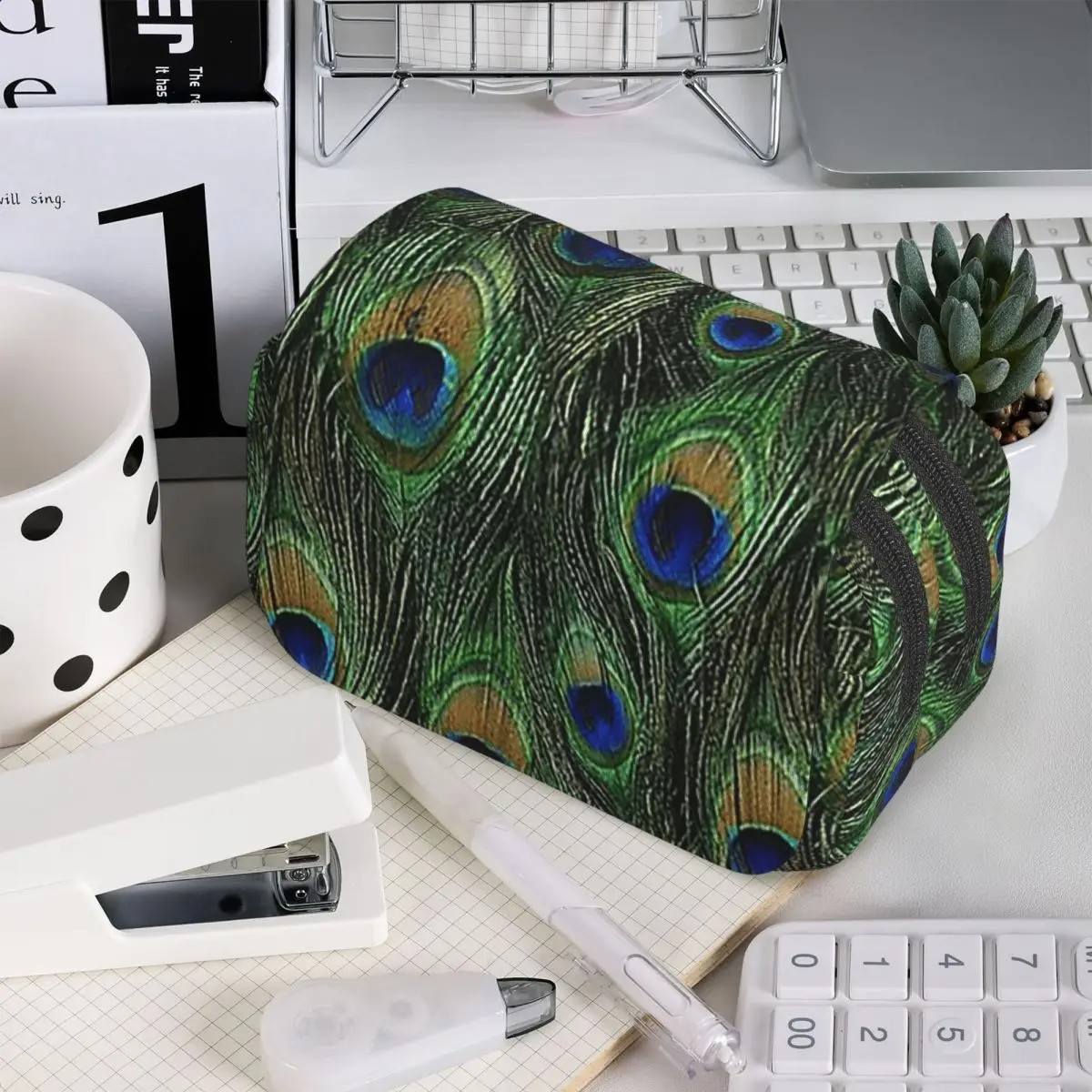 Peacock Feathers Pencil Case for Studen School Pen Box Pencil Bag Stationery Supplies Pen Holder Bag
Peacock Feathers Pencil Case for Studen School Pen Box Pencil Bag Stationery Supplies Pen Holder Bag