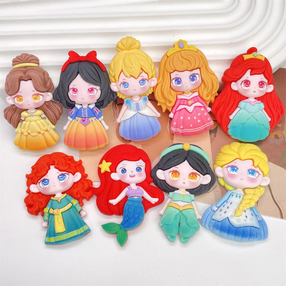 2pcs Large Princess Set Series Cartoon Resin Jewelry Accessories DIY Mobile Phone Case Cream Glue Handmade Hairpin flatback
2pcs Large Princess Set Series Cartoon Resin Jewelry Accessories DIY Mobile Phone Case Cream Glue Handmade Hairpin flatback