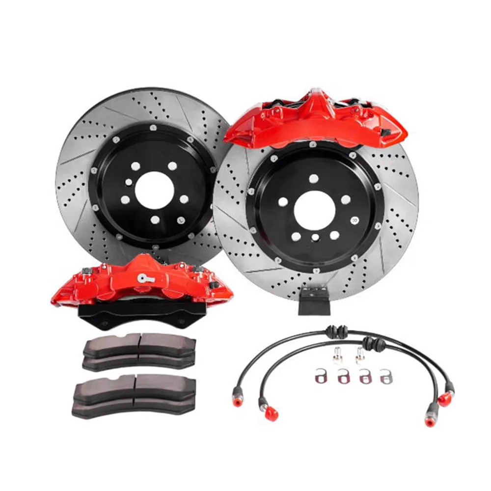Car Brake Kit Front 6 pot and Rear 4 pot Brake Kit with Brake Discs for For BMW 1M E82 R19 2012
Car Brake Kit Front 6 pot and Rear 4 pot Brake Kit with Brake Discs for For BMW 1M E82 R19 2012