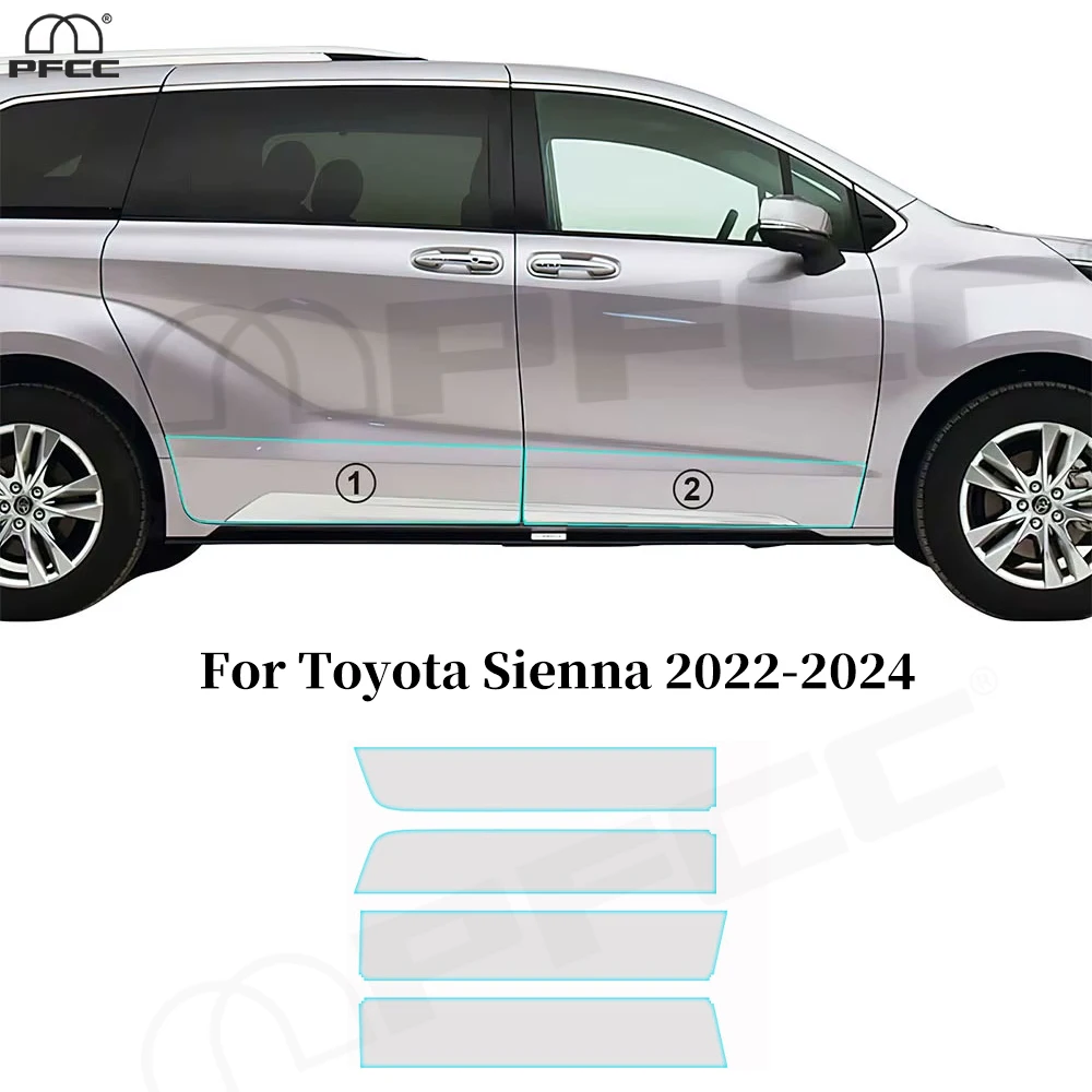 For Toyota Sienna 2022-2024 Headlight Rearview Door Side Anti-scratch TPU Protection Film Pre-cut PPF Clear Bra Resistant Cover
For Toyota Sienna 2022-2024 Headlight Rearview Door Side Anti-scratch TPU Protection Film Pre-cut PPF Clear Bra Resistant Cover