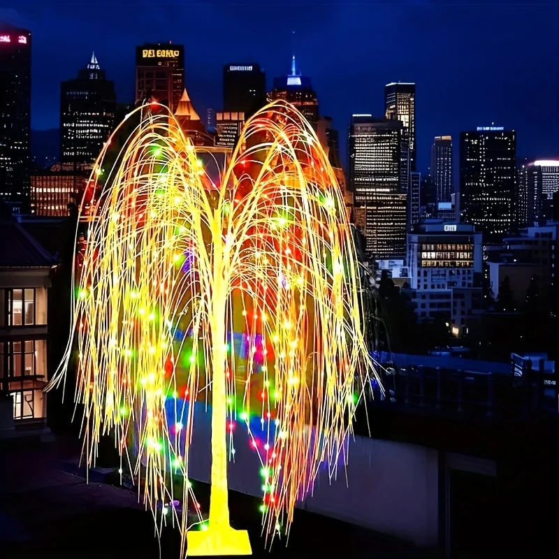 6ft 388 LED Glowing Willow Tree with Remote, Fairy String Lights, 18/15/8 Lighting Modes, Warm White/Colorful, Home Decor, Party, Bedroom, Living Room, Porch, Garden, Holiday Decor, Christmas Decor, Birthday Decor, Wedding Decor, Atmosphere Creator
6ft 388 LED Glowing Willow Tree with Remote, Fairy String Lights, 18/15/8 Lighting Modes, Warm White/Colorful, Home Decor, Party, Bedroom, Living Room, Porch, Garden, Holiday Decor, Christmas Decor, Birthday Decor, Wedding Decor, Atmosphere Creator