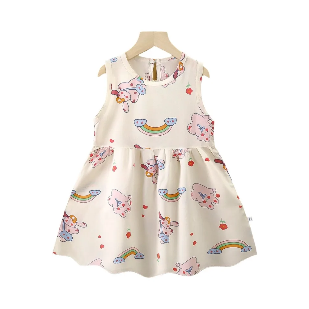 Cute Graffiti Printed Girls' Floral Dress Sweet Floral Soft Beach Skirt Breathable Cool A-line Skirt Clothing
Cute Graffiti Printed Girls' Floral Dress Sweet Floral Soft Beach Skirt Breathable Cool A-line Skirt Clothing