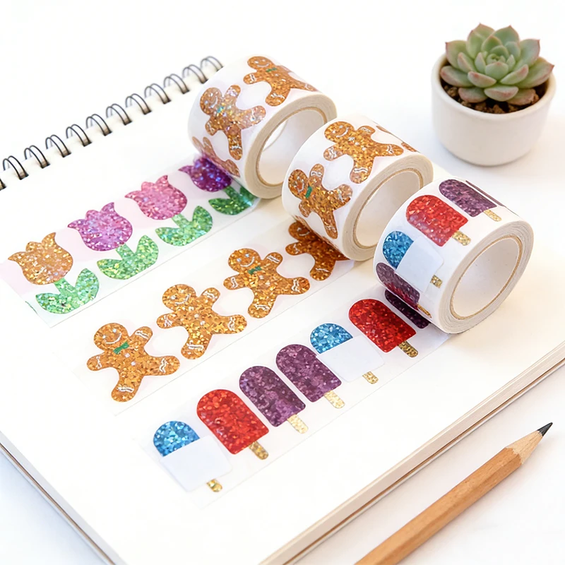 Flash Film Stickers of Gingerbread Man Tulip Ice Cream for Laptops Notebook Waterproof Decal Patch Stick-on Computer Laptop Stic
Flash Film Stickers of Gingerbread Man Tulip Ice Cream for Laptops Notebook Waterproof Decal Patch Stick-on Computer Laptop Stic