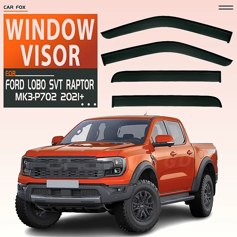 For Ford Lobo SVT Raptor P415 P552 P702 Car Window Visor Rain Sun Shade Auto Accessories
For Ford Lobo SVT Raptor P415 P552 P702 Car Window Visor Rain Sun Shade Auto Accessories