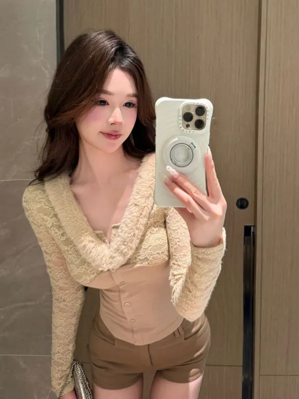 Уникальная кружевная футболка Slim Fit Long Sve Ele Single Wear, зимняя модная женская нежная универсальная футболка
Уникальная кружевная футболка Slim Fit Long Sve Ele Single Wear, зимняя модная женская нежная универсальная футболка