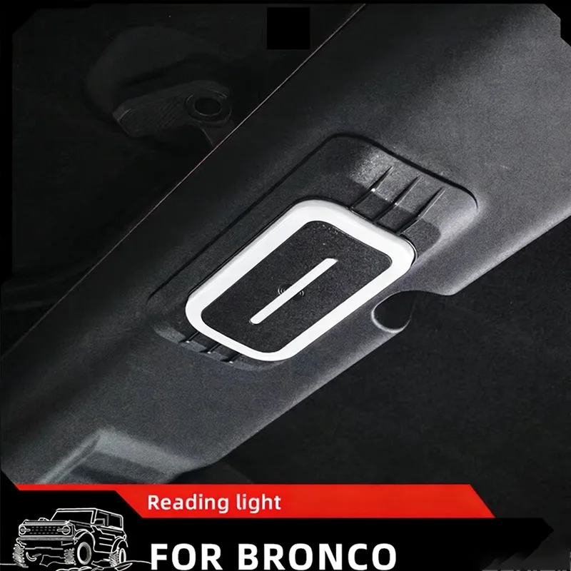 Rear LED Reading Light Touch Switch For Ford Bronco 2/4 Door(Not For Sport) Interior Accessories Trunk Cargo Ceiling Lamp
Rear LED Reading Light Touch Switch For Ford Bronco 2/4 Door(Not For Sport) Interior Accessories Trunk Cargo Ceiling Lamp