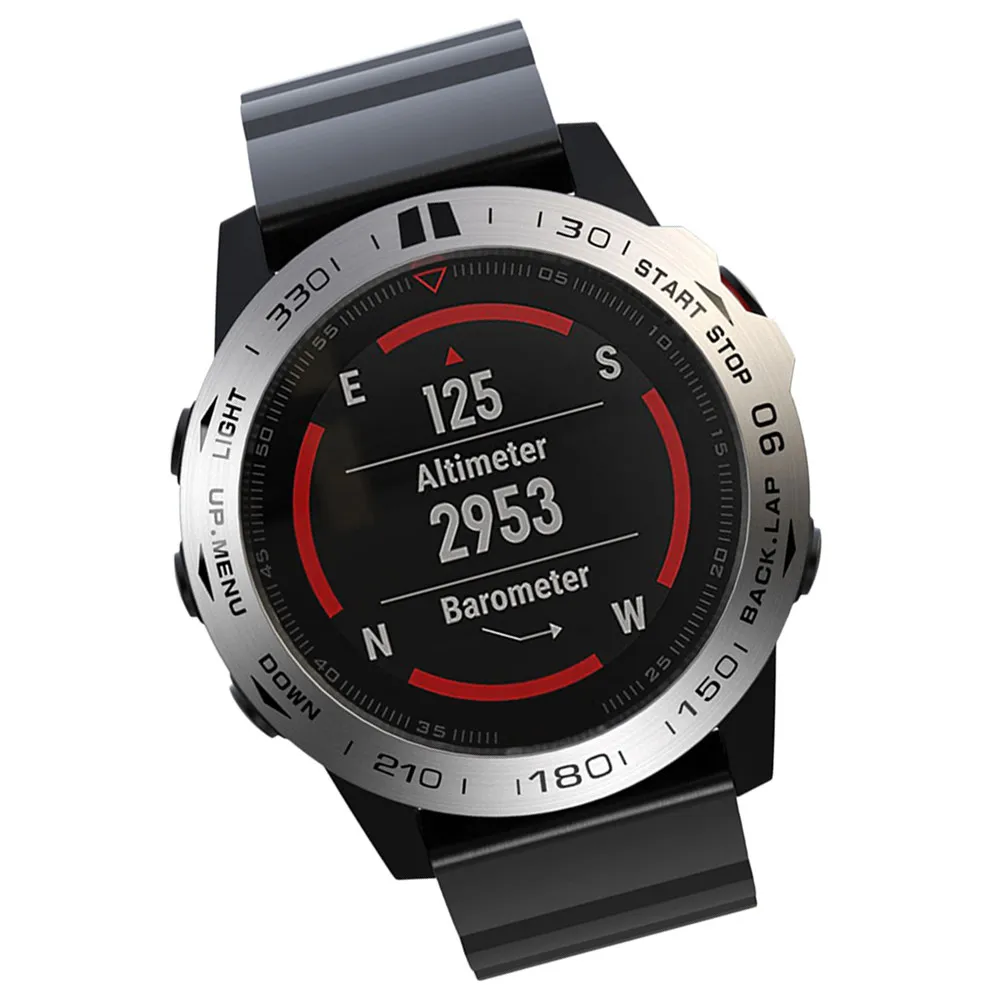 Metal Bezel Watch Protective Case Silver Ring Black Letter Chic Frame Compatible 5X Stylish Watch Accessories
Metal Bezel Watch Protective Case Silver Ring Black Letter Chic Frame Compatible 5X Stylish Watch Accessories