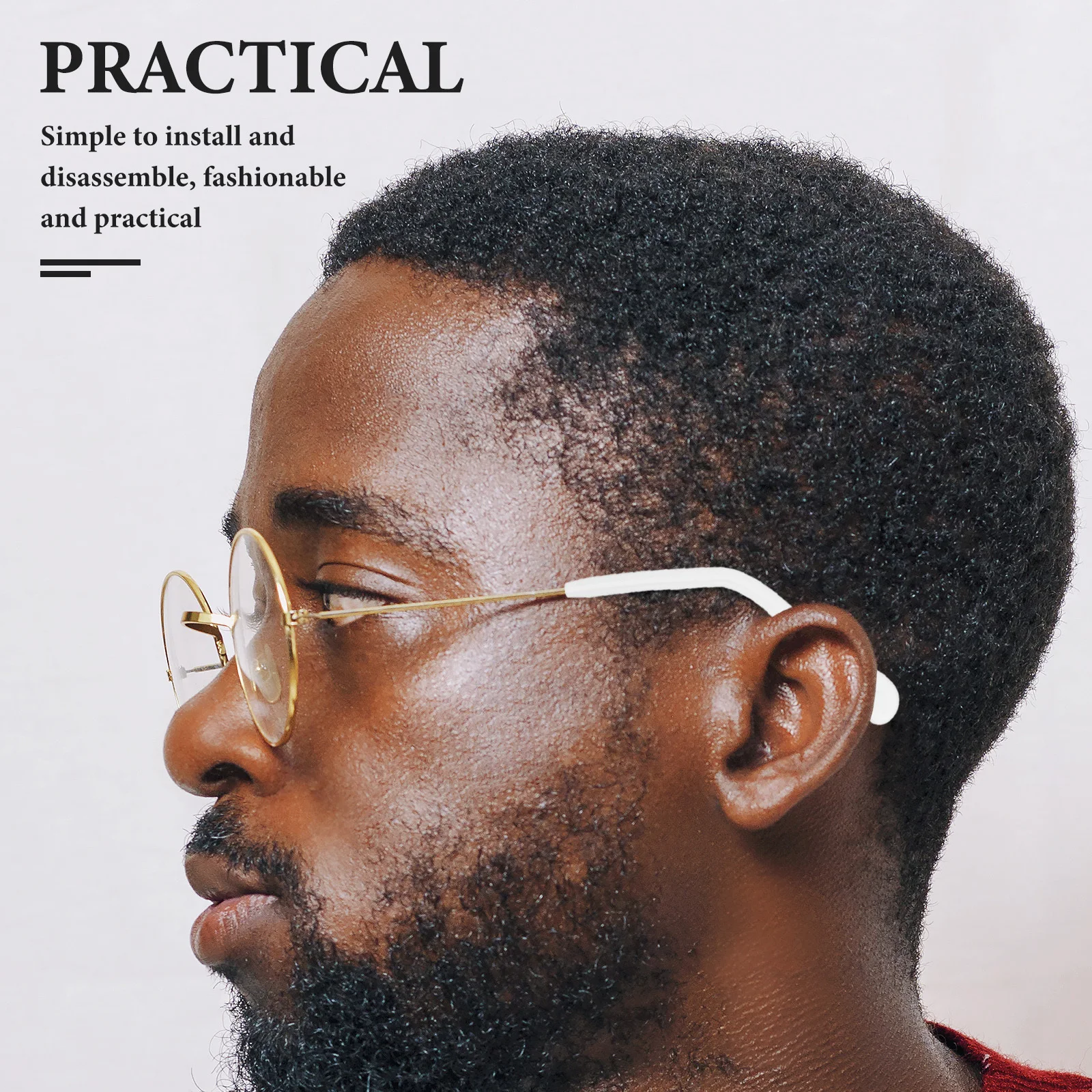 5Pairs Anti-Slip Silicone Glasses Ear Grips Soft Flexible Eyeglass Ear Cushions Prevent Glasses Slipping Suitable for Adults
5Pairs Anti-Slip Silicone Glasses Ear Grips Soft Flexible Eyeglass Ear Cushions Prevent Glasses Slipping Suitable for Adults