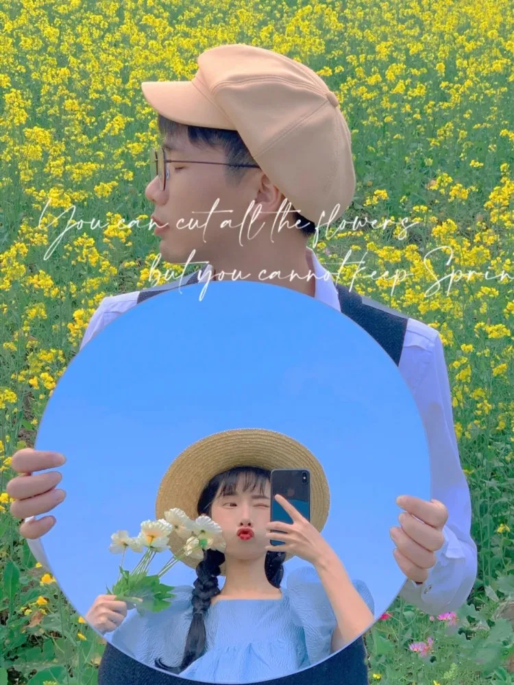 Photography mirror outdoor scenery shooting props acrylic mirror pose props shooting background decoration mirror
Photography mirror outdoor scenery shooting props acrylic mirror pose props shooting background decoration mirror