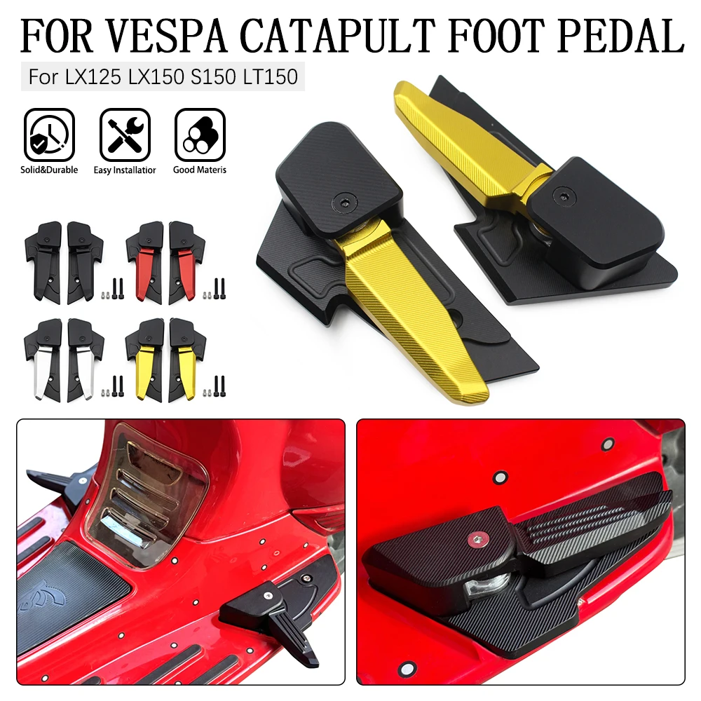 Motorcycle Footpegs Aluminum Motor Folding Footrests Foot Pegs Rear Foot Pedals For Vespa S125 S150 LX125 LX150 LT150
Motorcycle Footpegs Aluminum Motor Folding Footrests Foot Pegs Rear Foot Pedals For Vespa S125 S150 LX125 LX150 LT150