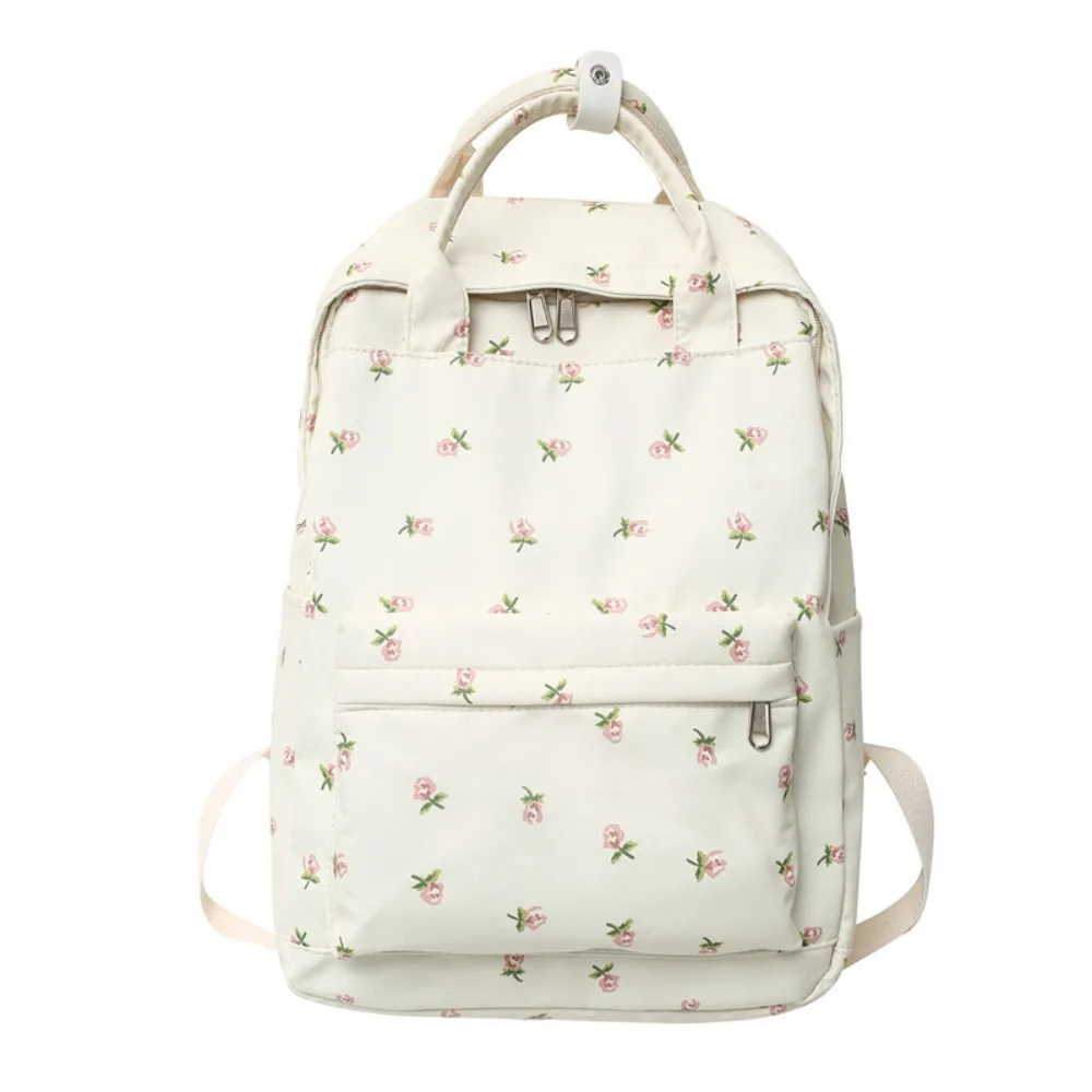 Fashion Large Capacity Women's Backpack Flower Print with Handle Student Backpack Nylon Japanese Style School Bag Students
Fashion Large Capacity Women's Backpack Flower Print with Handle Student Backpack Nylon Japanese Style School Bag Students