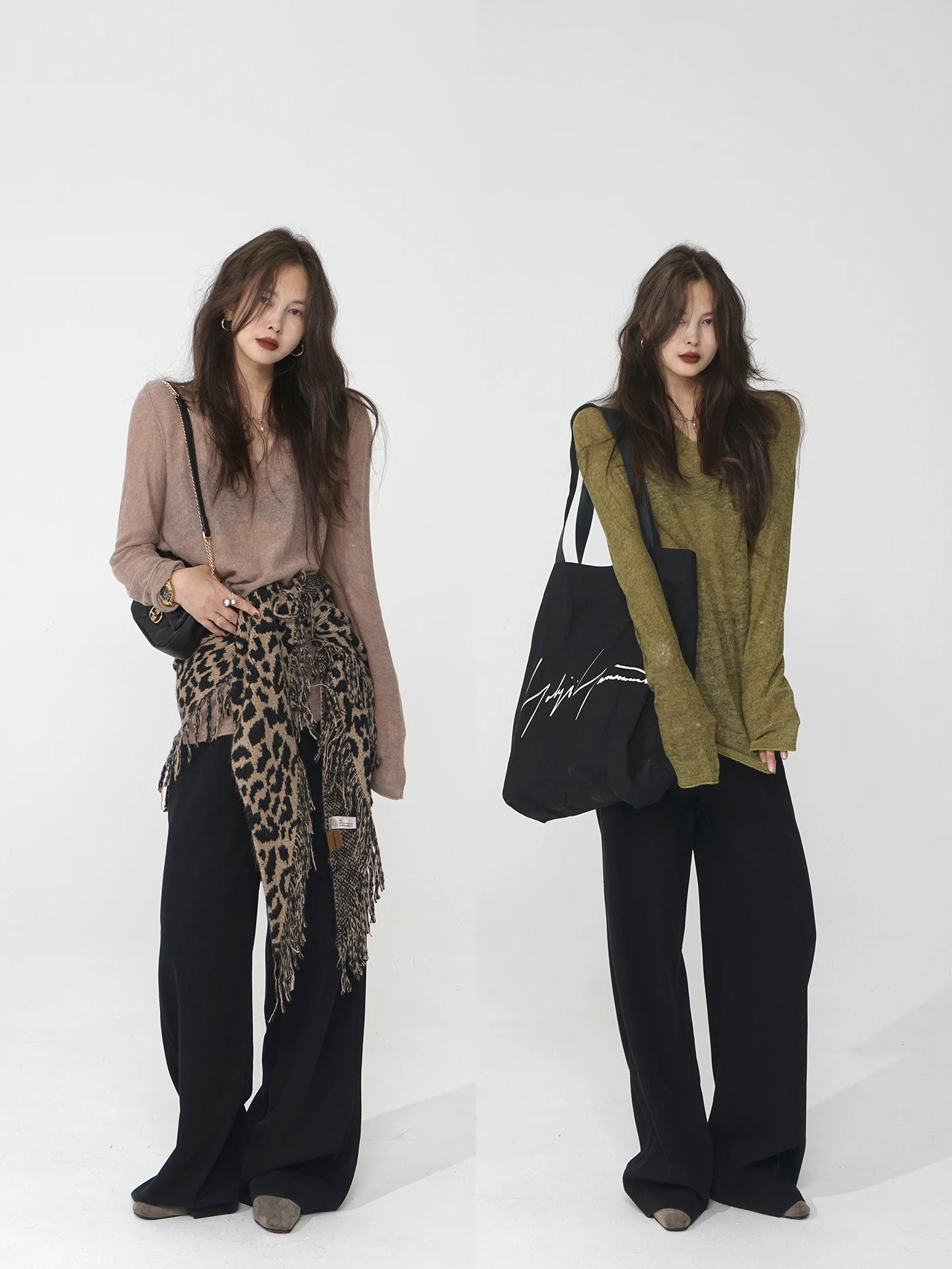 Akimbo Ленивая трикотажная шерстяная основа irt V-Ne Мягкая теплая зимняя модная внутренняя одежда Женский свободный крой Длинный топ све
Akimbo Ленивая трикотажная шерстяная основа irt V-Ne Мягкая теплая зимняя модная внутренняя одежда Женский свободный крой Длинный топ све