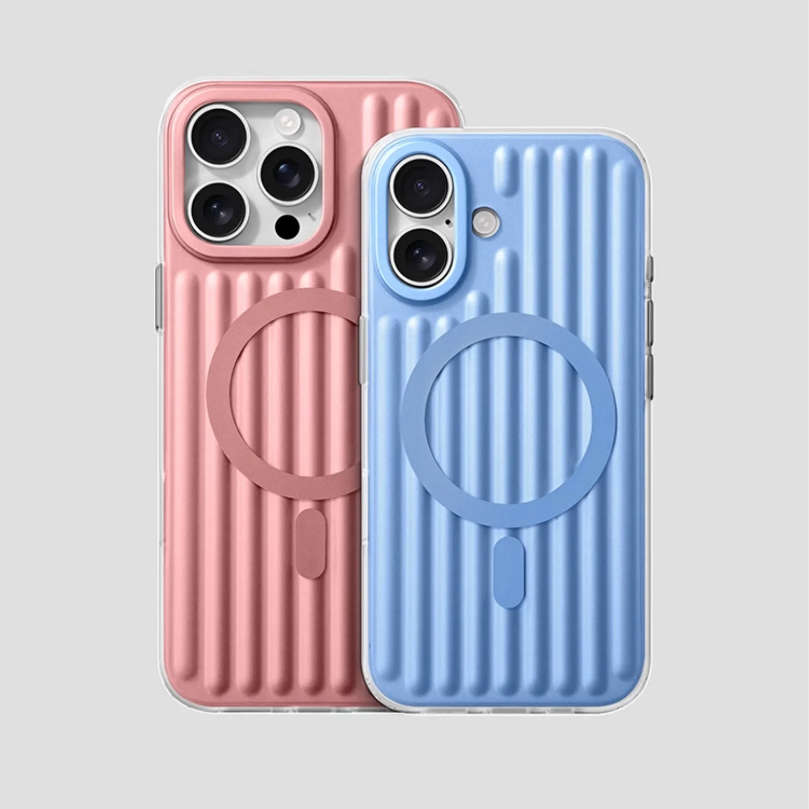 Case for iPhone 16 Pro Max / 16Pro / 16 Compatible with MagSafe Minimalist Couples Style Blue & Pink Air Cushion Shockproof Case
Case for iPhone 16 Pro Max / 16Pro / 16 Compatible with MagSafe Minimalist Couples Style Blue & Pink Air Cushion Shockproof Case