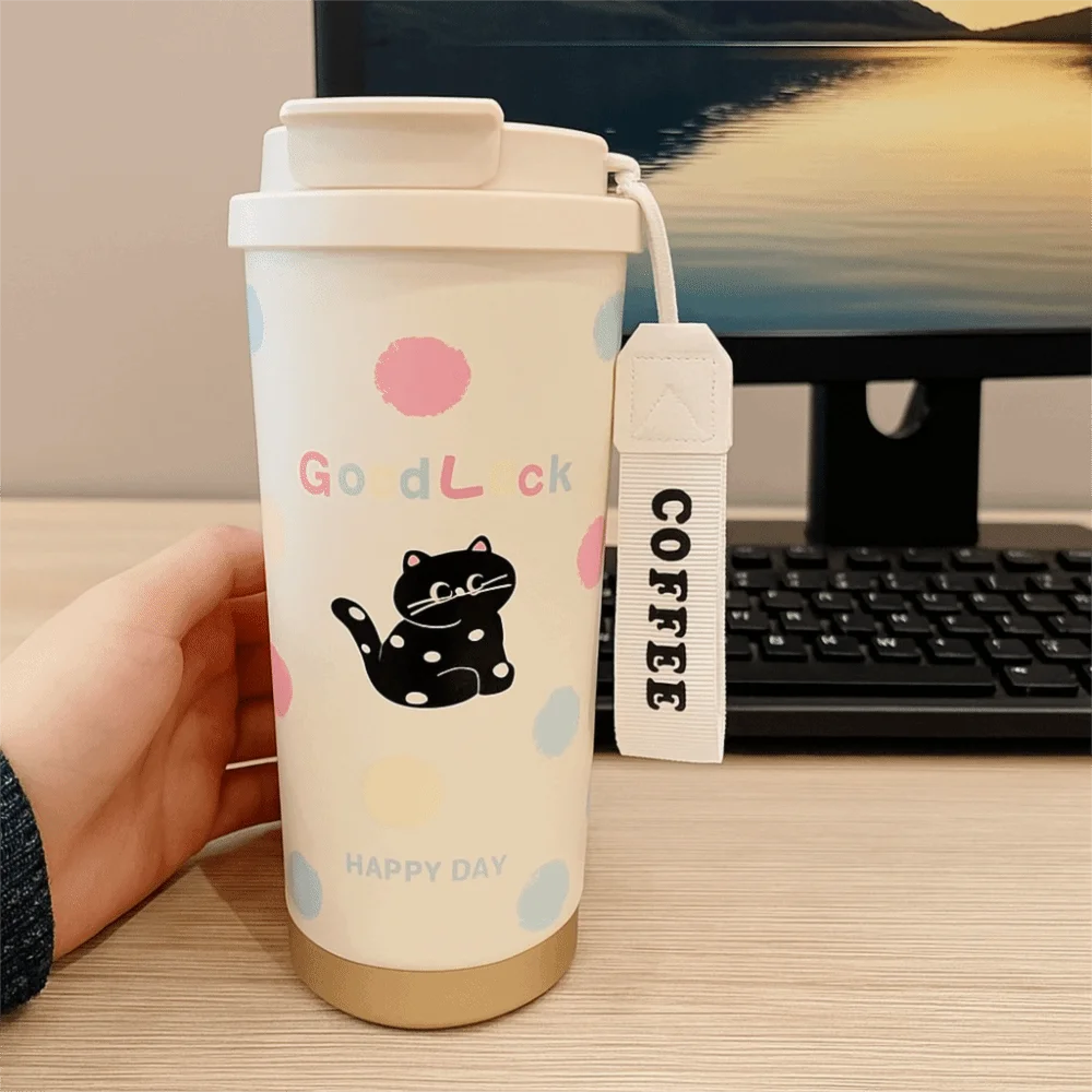 Cartoon Pattern Insulated Water Bottle Leak-Proof Thermal Insulation Stainless Steel Mug Sports Bottle Coffee Cup
Cartoon Pattern Insulated Water Bottle Leak-Proof Thermal Insulation Stainless Steel Mug Sports Bottle Coffee Cup