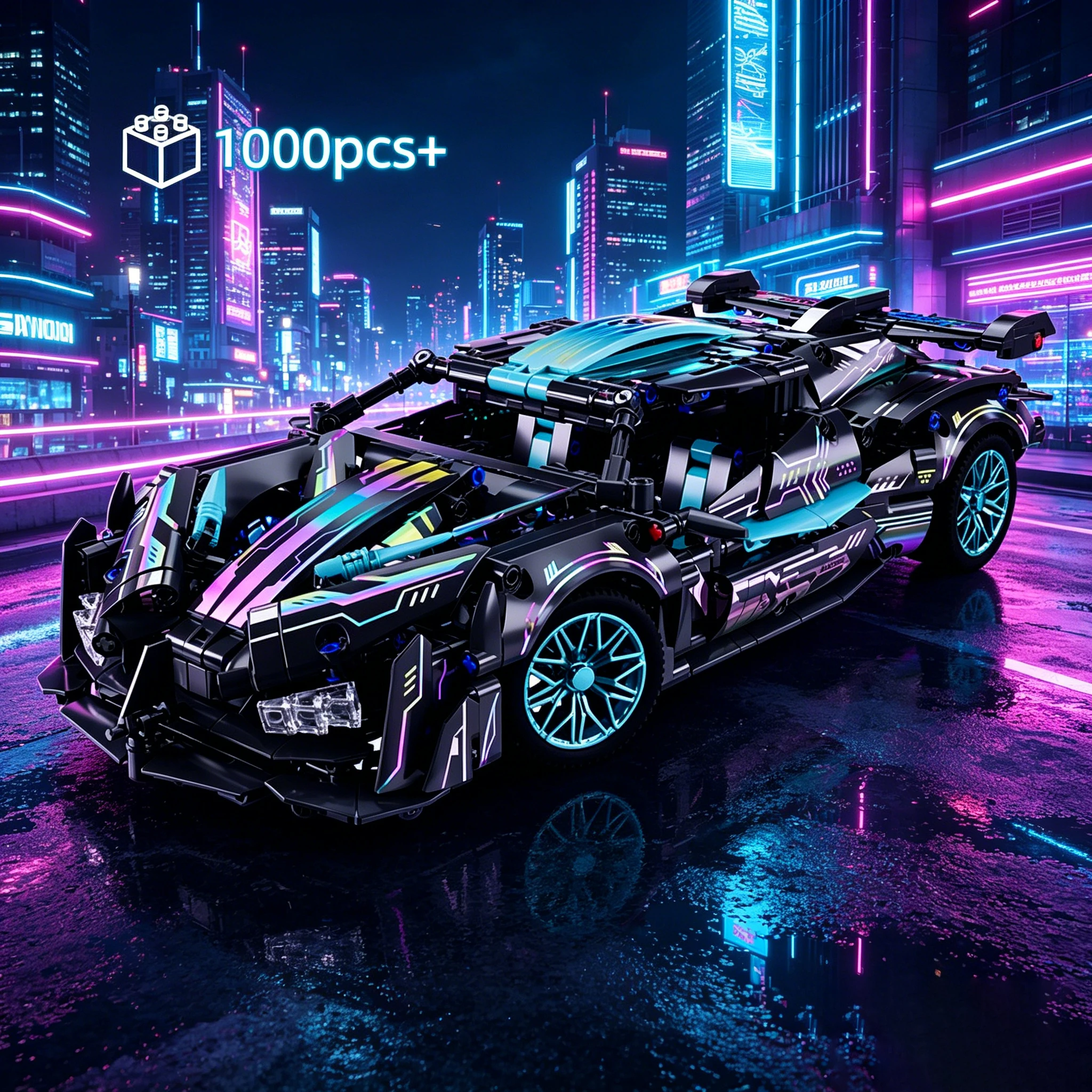 1247PCS Race Car Model Building Kit – STEM Toy for Boys Girls 11+ Years Old – Display Car for Bedroom Decor, Birthday for Teen
1247PCS Race Car Model Building Kit – STEM Toy for Boys Girls 11+ Years Old – Display Car for Bedroom Decor, Birthday for Teen
