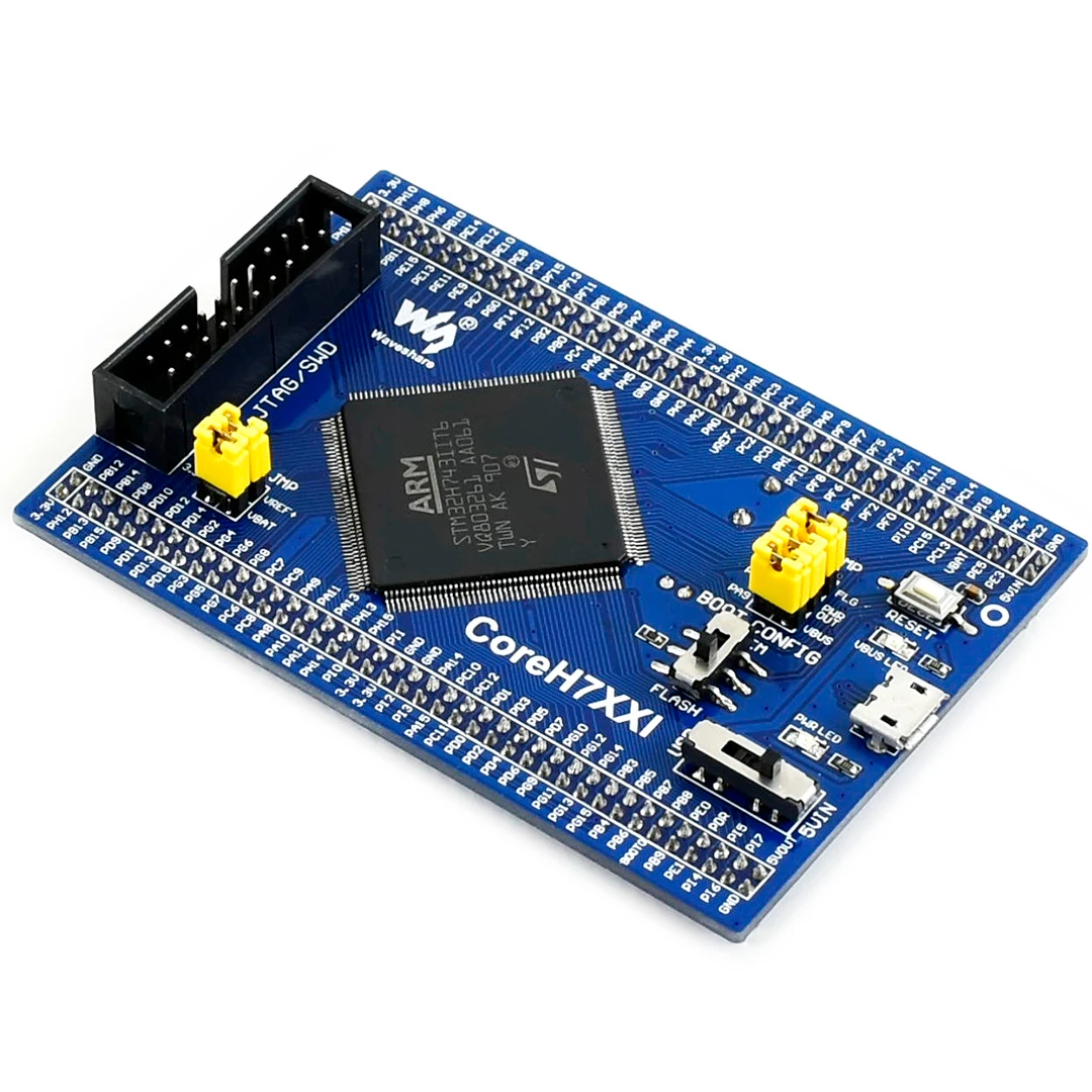 Waveshare CoreH743I STM32 STM32H743IIT6 MCU core board
Waveshare CoreH743I STM32 STM32H743IIT6 MCU core board