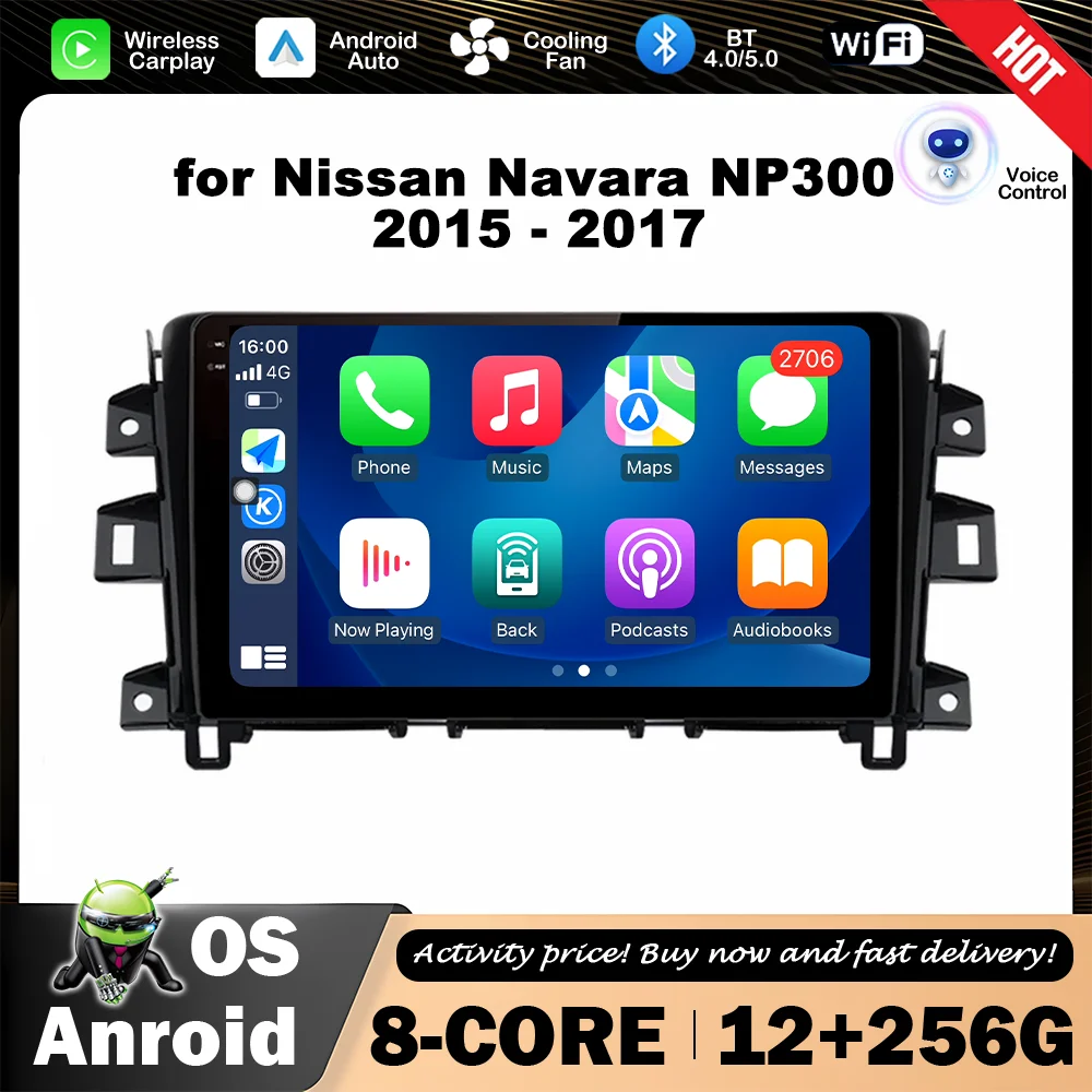 Wireless Carplay Bluetooth Intelligent System Multimedia Radio Audio Player GPS Navi 10 inch for Nissan Navara NP300 2015 - 2017
Wireless Carplay Bluetooth Intelligent System Multimedia Radio Audio Player GPS Navi 10 inch for Nissan Navara NP300 2015 - 2017