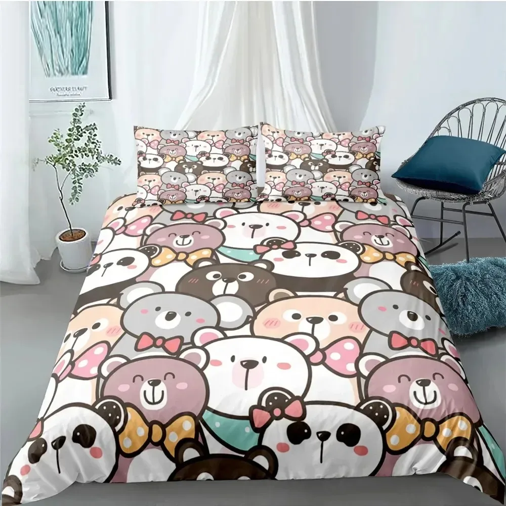 Cartoon Cute Panda Polyester Bedding Sets Child Kids Covers Boys Bed Linen Set For Teens King Size Bedding Set
Cartoon Cute Panda Polyester Bedding Sets Child Kids Covers Boys Bed Linen Set For Teens King Size Bedding Set