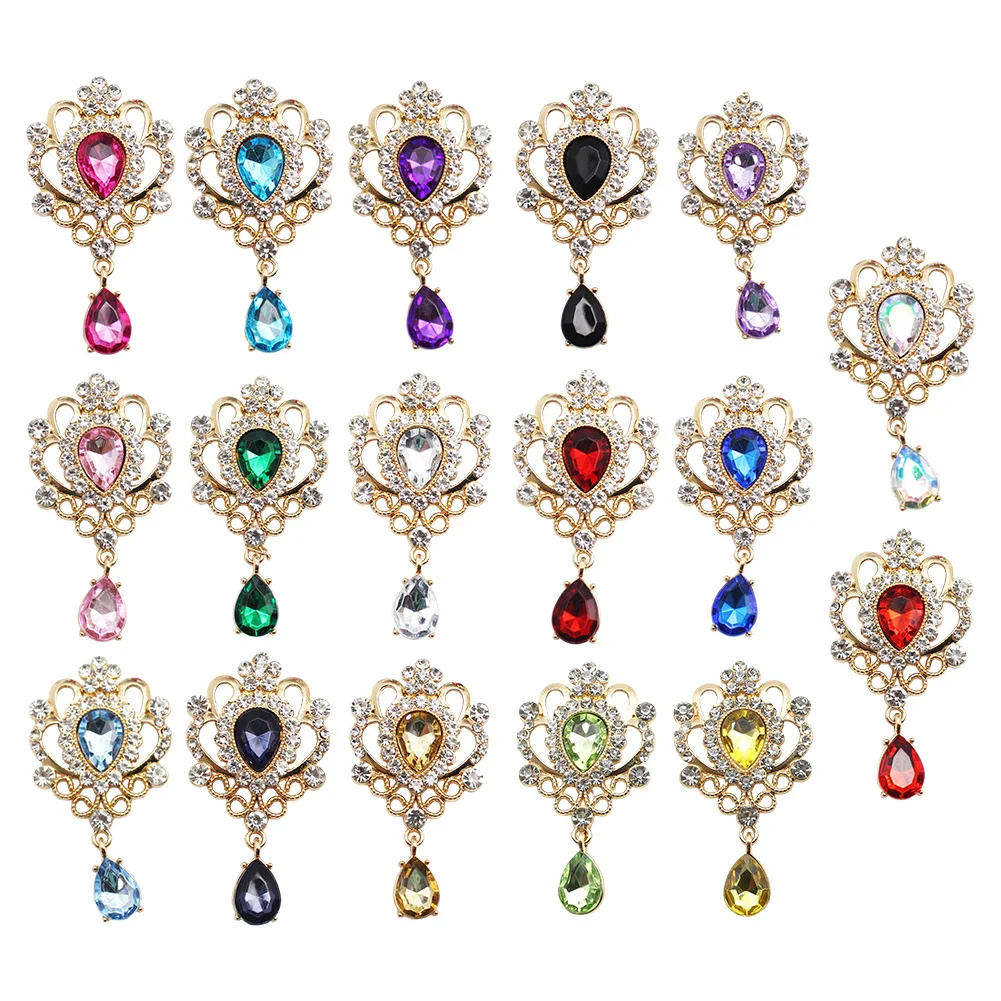 Craft Supplies Acrylic Pendant Droplet Pendant 32*60mm Accessories Alloy Acrylic Golden Color Jewelry Material
Craft Supplies Acrylic Pendant Droplet Pendant 32*60mm Accessories Alloy Acrylic Golden Color Jewelry Material