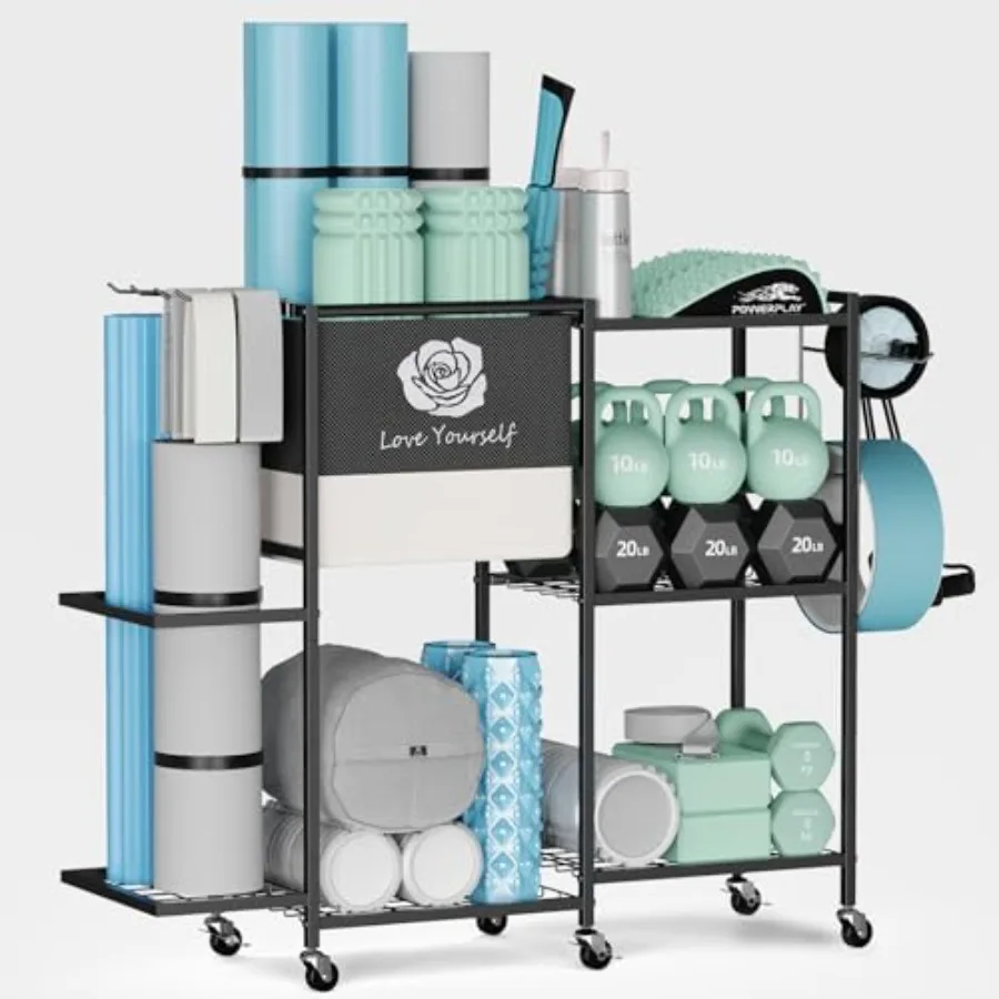 Yoga Mat Storage Rack Home Gym Storage Rack Gym Workout Equipment Storage Organizer Fitn Weight Rack on Wheels for Yoga Mat, Yo
Yoga Mat Storage Rack Home Gym Storage Rack Gym Workout Equipment Storage Organizer Fitn Weight Rack on Wheels for Yoga Mat, Yo