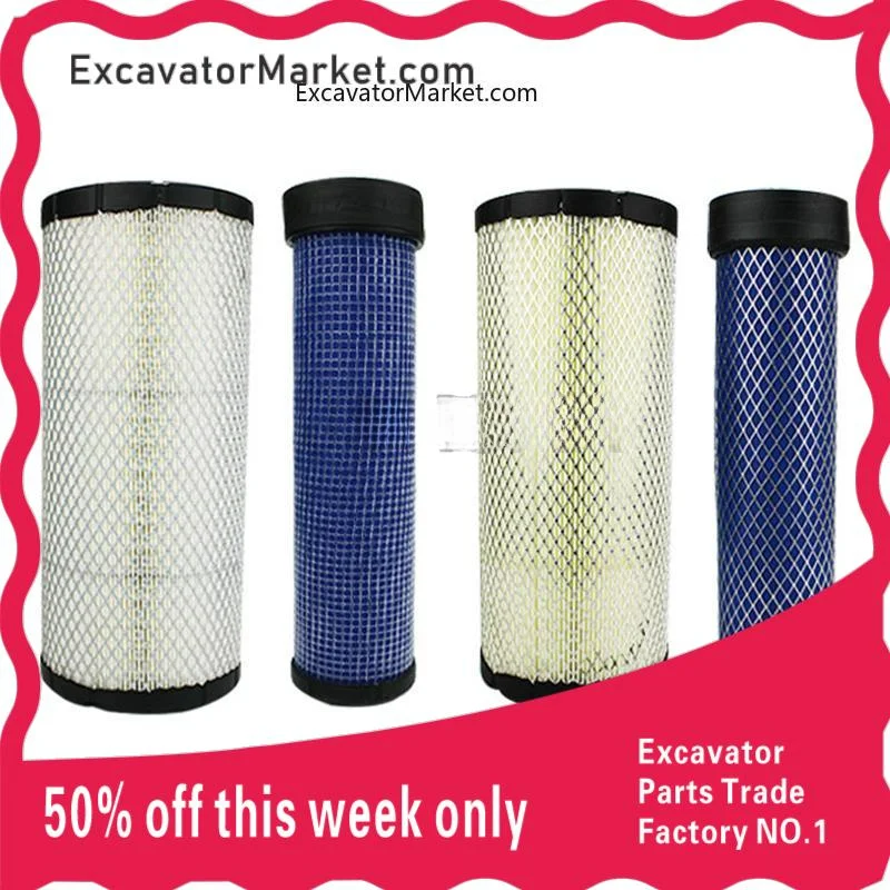 For DOOSAN DX55 60 75-9C air filter element air grid air filter filter high quality excavator accessories
For DOOSAN DX55 60 75-9C air filter element air grid air filter filter high quality excavator accessories