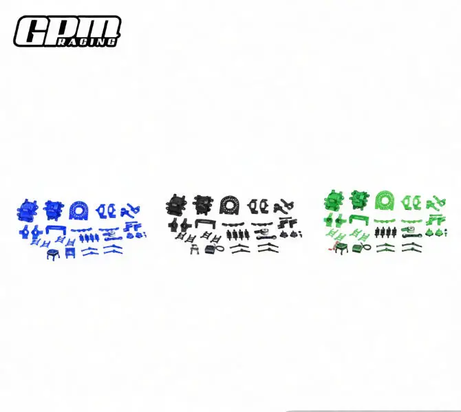 GPM Complete Upgrade Set for TRAXXAS GT 4-TEC 2.0 VXL RC Car Aluminum Alloy Parts
GPM Complete Upgrade Set for TRAXXAS GT 4-TEC 2.0 VXL RC Car Aluminum Alloy Parts