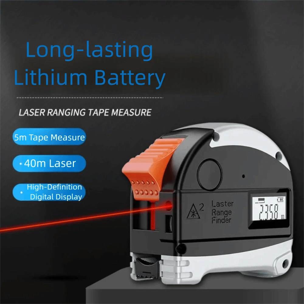 5-метровая лазерная стальная электронная линейка, большой ЖК-дисплей, водонепроницаемый дизайн, инфракрасные высокоточные измерения, выдвижные
5-метровая лазерная стальная электронная линейка, большой ЖК-дисплей, водонепроницаемый дизайн, инфракрасные высокоточные измерения, выдвижные