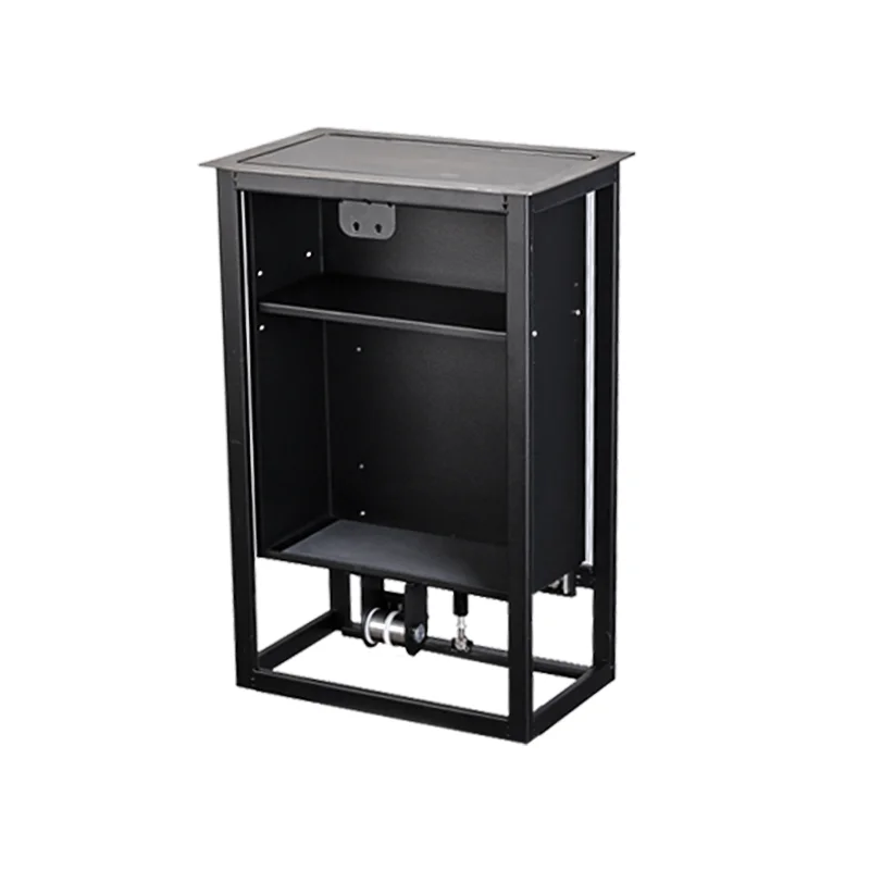 Kitchen Table Top Vertical Lifting Seasoning Basket Floor Cabinet Embedded Hidden Storage Rack SUS304 Seasoning Bottle Shelf
Kitchen Table Top Vertical Lifting Seasoning Basket Floor Cabinet Embedded Hidden Storage Rack SUS304 Seasoning Bottle Shelf