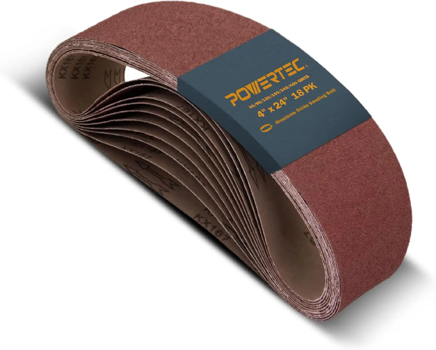 4x24 Sanding Belts 18 Pack, 60/80/120/150/240/400 Grit for Belt Sander Woodworking
4x24 Sanding Belts 18 Pack, 60/80/120/150/240/400 Grit for Belt Sander Woodworking